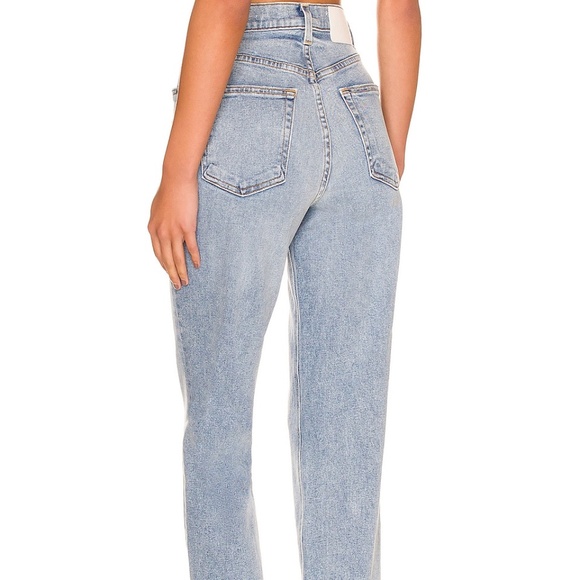 GRLFRND Cassidy Mid Rise Straight in La Brea - Picture 2 of 14